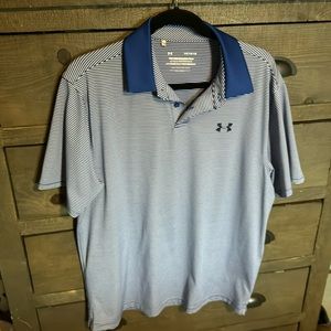Under Armour MENS LARGE Polo (worn only a few times)